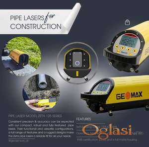 GeoMax Zeta 125 – cevni laser za građevinske radove